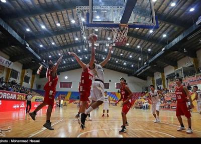 سلیمانیه عراق در مسابقات بسکتبال چهارجانبه کردستان