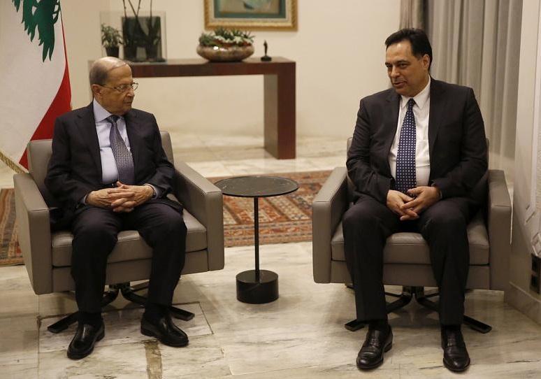 نخست وزیر جدید لبنان با میشل عون ملاقات کرد