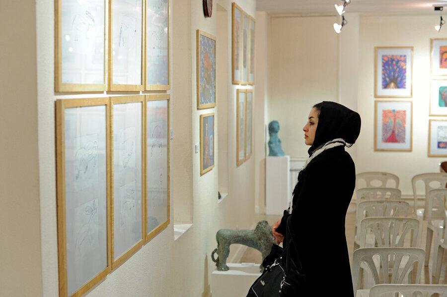 فروش آثار هنرمندان معاصر در نگارخانه لاله