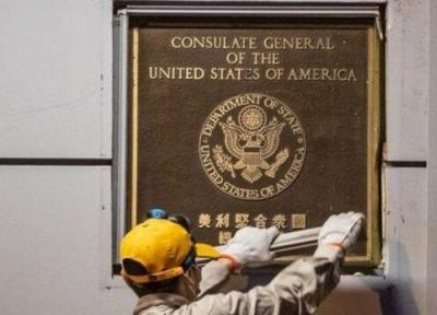 چین کنترل ساختمان کنسولگری آمریکا در چنگدو را به دست گرفت