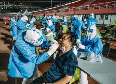 آزمایش وسیع کرونا در پکن،2.3 میلیون آزمایش در 7 روز