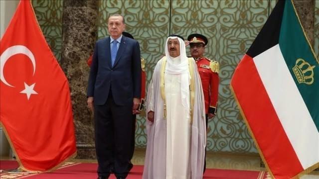 پیام مکتوب امیر کویت به اردوغان پیغام مکتوب امیر کویت به اردوغان