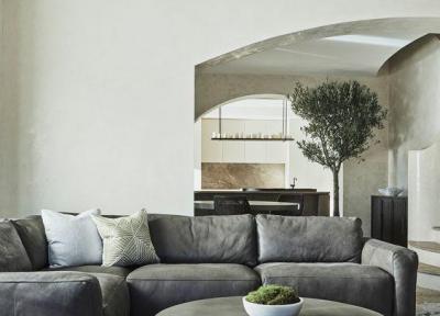 طراحی بهترین دکوراسیون خانه مدرن توسط میز جلو مبلی مدرن