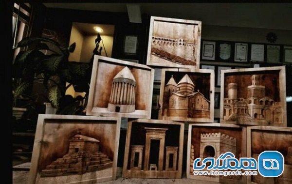 نمایش آثار هنرمندان کرمانشاهی در حوزه چوب و منبت در موزه پکن